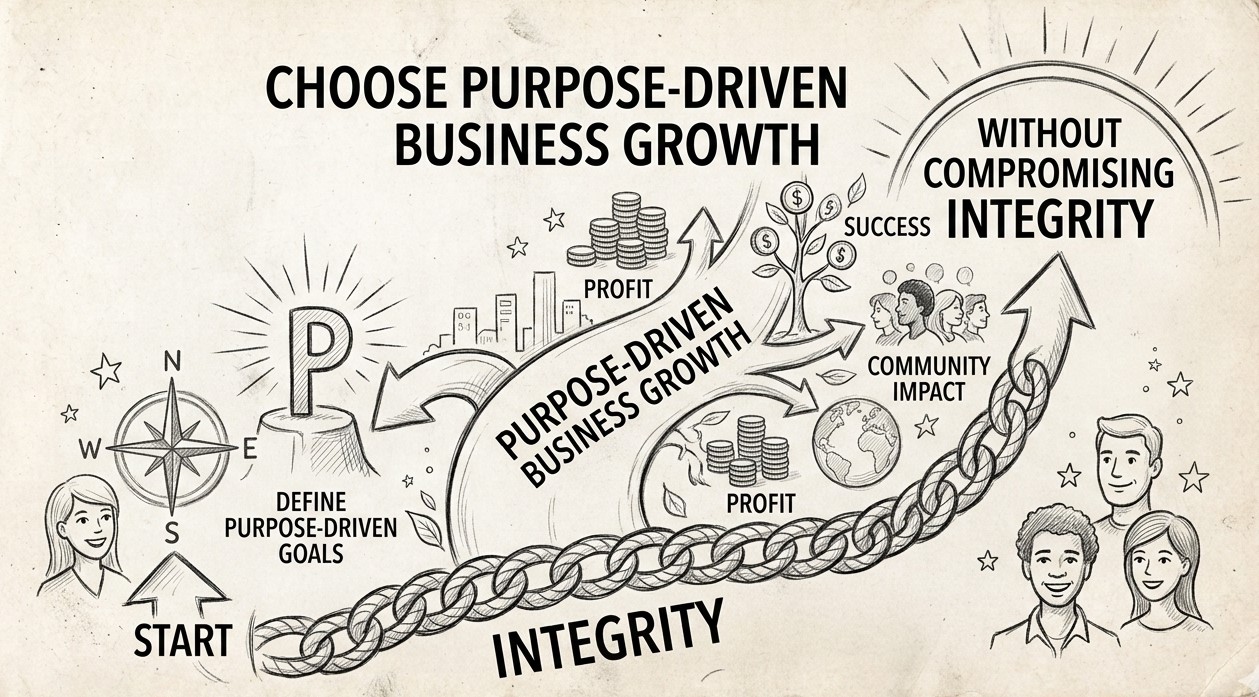 Choose Purpose-Driven Business Growth Without Compromising Integrity