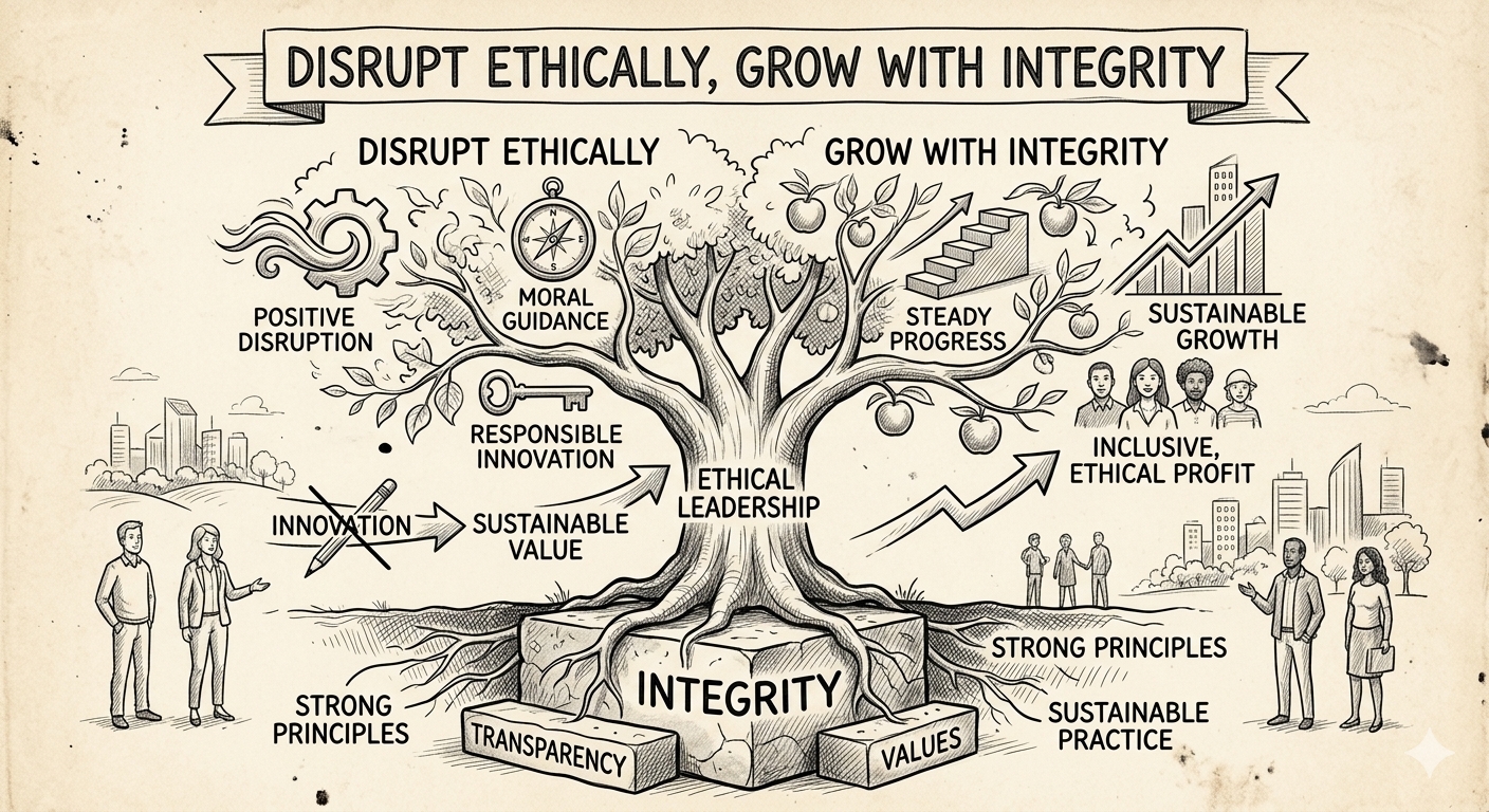 Disrupt Ethically, Grow with Integrity